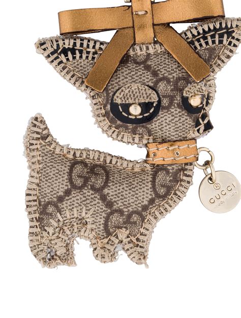 gucci chihuahua keychain|Gucci keychain.